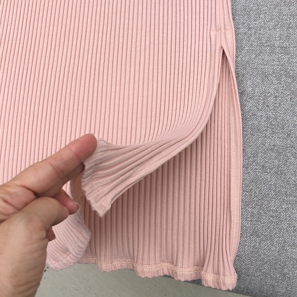 NWOT! - EILEEN FISHER Fitted Wide Rib Knit Maxi Dress - Picture 5 of 6